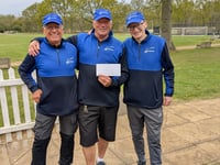 Bordon Petanque Club host open triples tournament