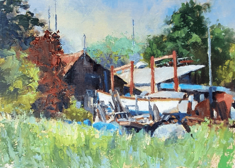 Downs Road Boatyard.