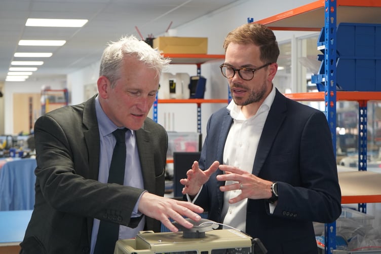 Damian Hinds finding out about Drones