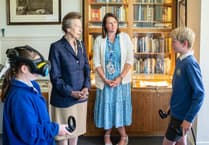 WATCH: Princess Royal gets lowdown on Antarctic project at Selborne museum