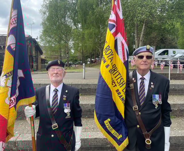 WATCH: Bordon & Whitehill ceremony commemorates 80 years of VE Day