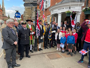 WATCH: Farnham marks 80 years of VE Day