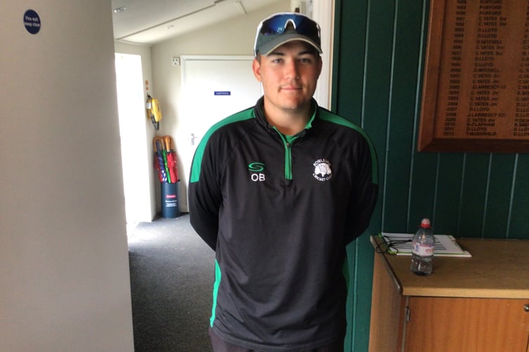 Ollie Baker took four for 26 against Havant