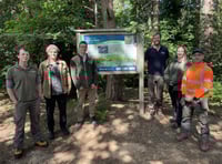 New signage at Surrey Hills nature reserve unveiled