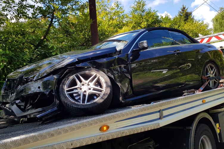 Turner's son's car wreck