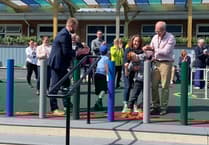 WATCH: Red ribbon day as £475k playground opens at Ridgeway School in south Farnham