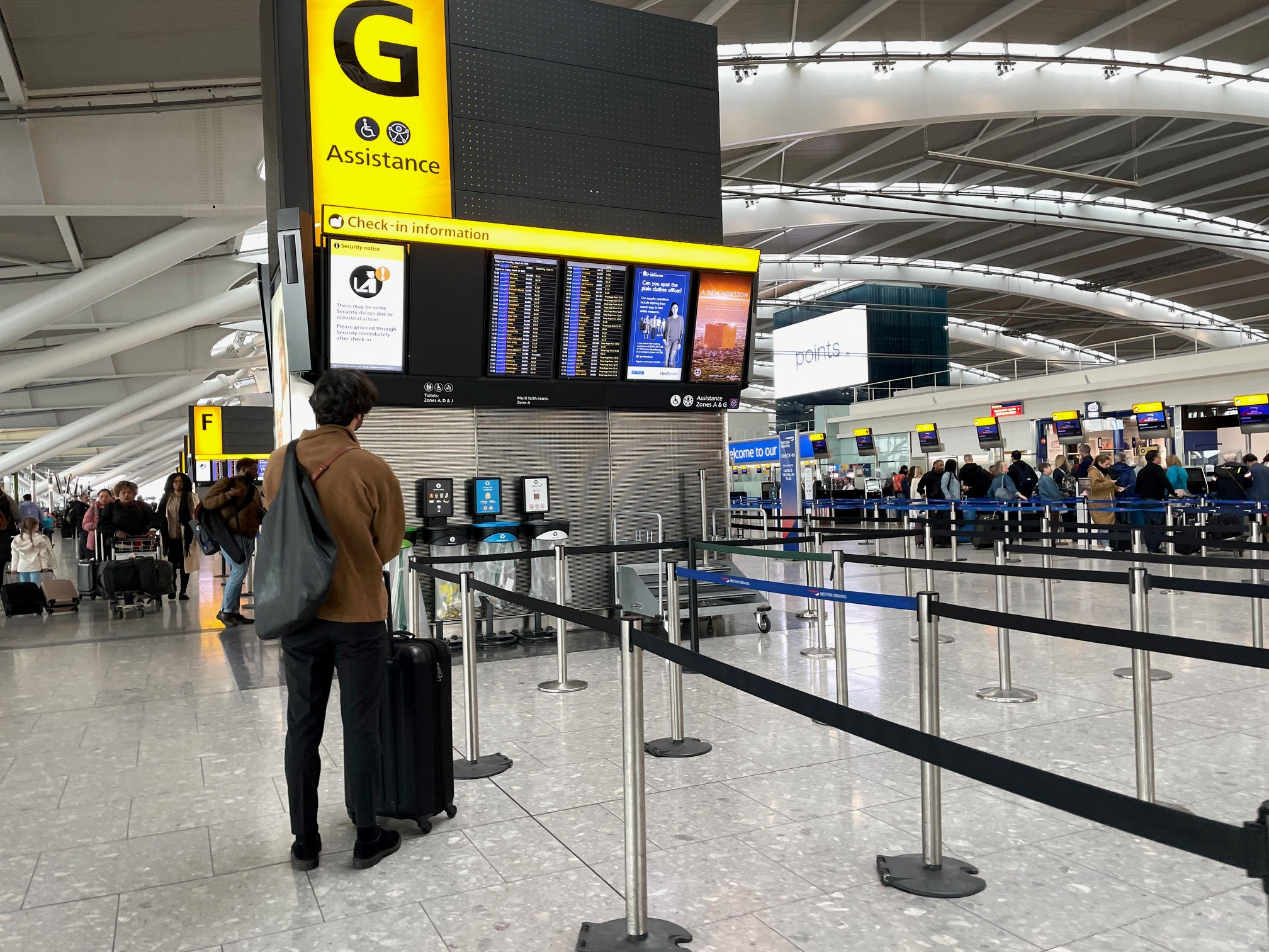 Fewer delayed flights at Heathrow Airport – as union warns of staff shortages