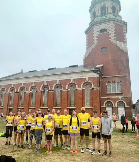 Alton Runners at the Netley 10km race (Photo: Lee Ellis)