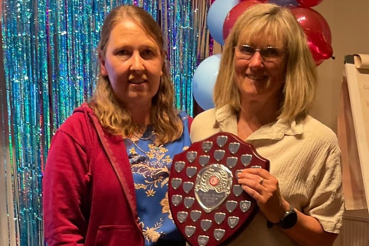 Julia Tagg receives the Chairman's Award