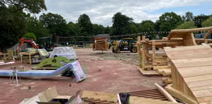 WATCH: New playground installation underway in Gostrey Meadow