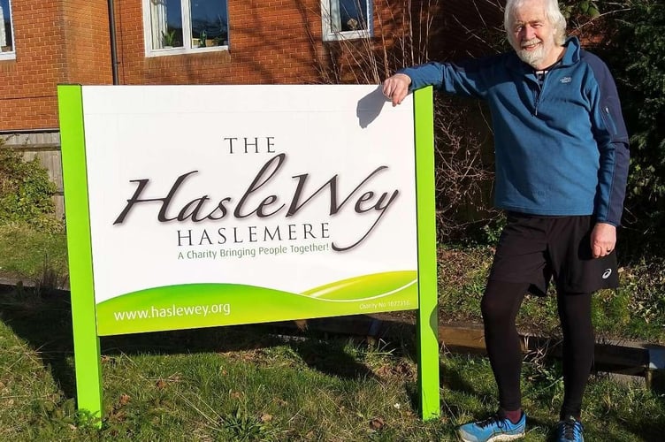 Ken Griffiths outside Haslewey