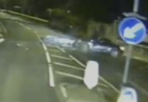 WATCH: Drunk dangerous driver crashes with motorbike