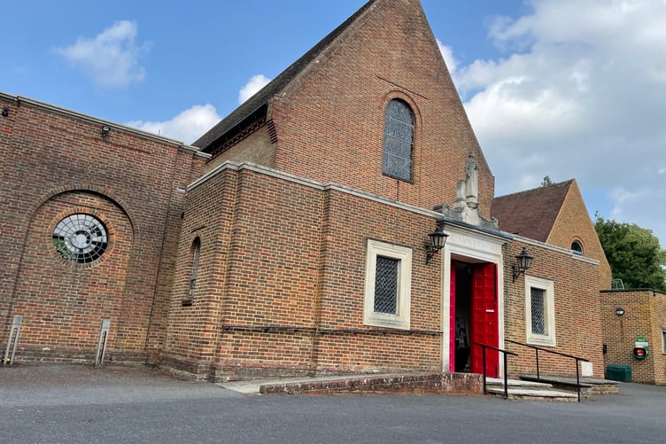 St Joan of Arc Catholic Church in Tilford Road, Farnham.