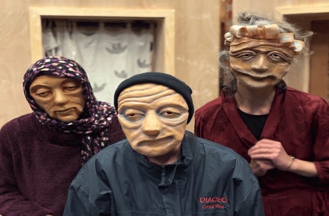 Masks, puppets and tea-making: Three is the magic number