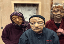 Masks, puppets and tea-making: Three is the magic number at Farnham Maltings