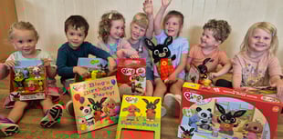 CBeebies Bing delivers toy bundle to Haslemere nursery