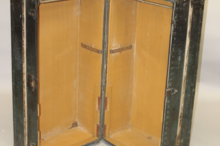 The early 20th-century Louis Vuitton trunk revealed its true value after years hidden as a toolbox