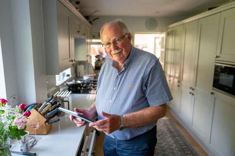 Nick Wells, Peaslake, Surrey, 12th June 2025 . Release date â June 18, 2025. Welcome to the leafy village where locals installed their own broadband - after traditional telecoms providers 'failed' to connect their homes. People in certain parts of the rural Surrey Hills have for years struggled with sluggish broadband - plagued by phone calls cutting out and constantly buffering Wi-Fi. Residents say they have been "forgotten" by big companies, who focus on easier-to-connect towns and deem their villages "too rural to deal with". As a result, former investment banker Anthony Townsend, who lives in Cranleigh, decided to take matters into his own hands - inspired by a community organisation called Broadband for Rural North (B4RN). B4RN had started laying fibre optic cable to thousands of homes without internet in Cumbria - by installing underground cabling in gardens and fields. The founder, Barry Forde, gave his designs to Mr Townsend for free, and so, Broadband for Surrey Hills (B4SH) was born.