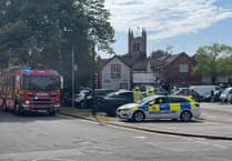Firefighters rescue toddler locked in car in town centre