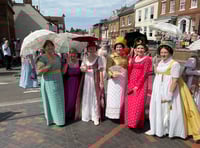 WATCH: Pride and pageantry: Town unveils Jane Austen statue
