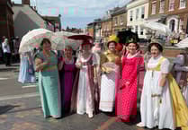 WATCH: Pride and pageantry: Alton unveils Jane Austen statue during Regency Week