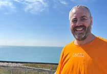 Kevin completes epic cross-Channel swim for hospice care