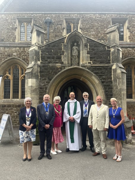 Sunday, June 22: The Mayor of Haslemere, Councillor Jean Arrick, held her Civic Service at St Alban’s Church in Hindhead