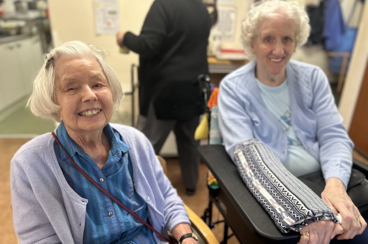 Picture caption: Some of the ladies from Bramshott Grange at a recent visit to The Liphook Day Centre