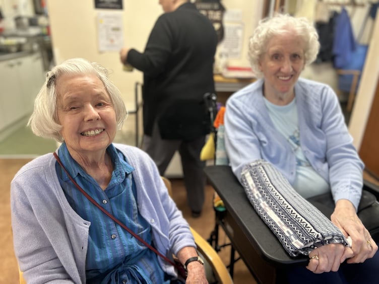 Picture caption: Some of the ladies from Bramshott Grange at a recent visit to The Liphook Day Centre