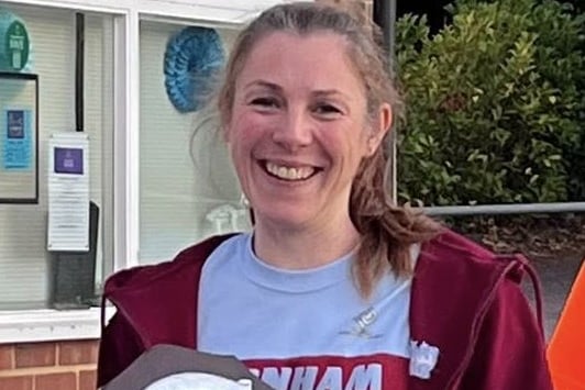 Second lady Gabi Hitchcock was the F45 ladies' champion