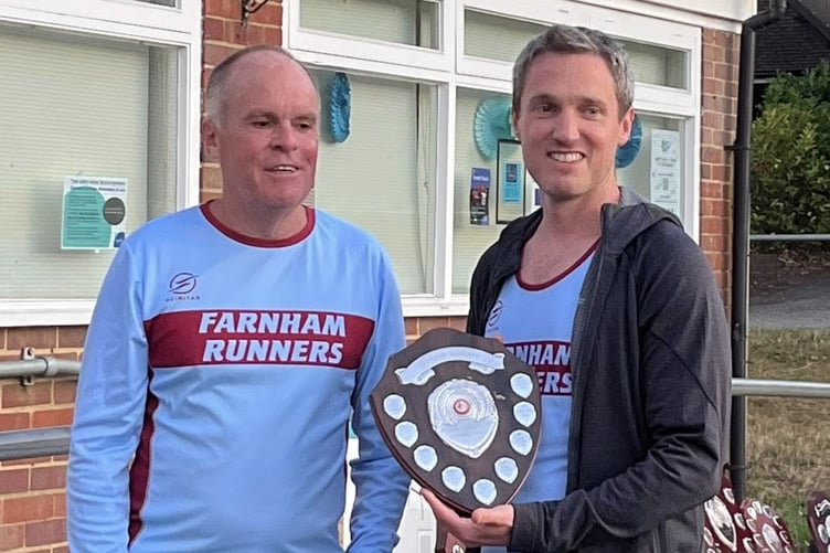 Laurence Morgan won the M40 category