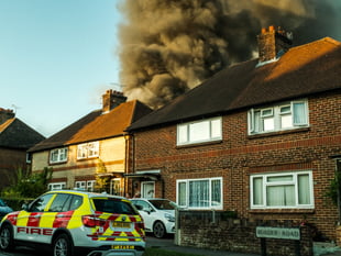 Major garage fire breaks out in Haslemere