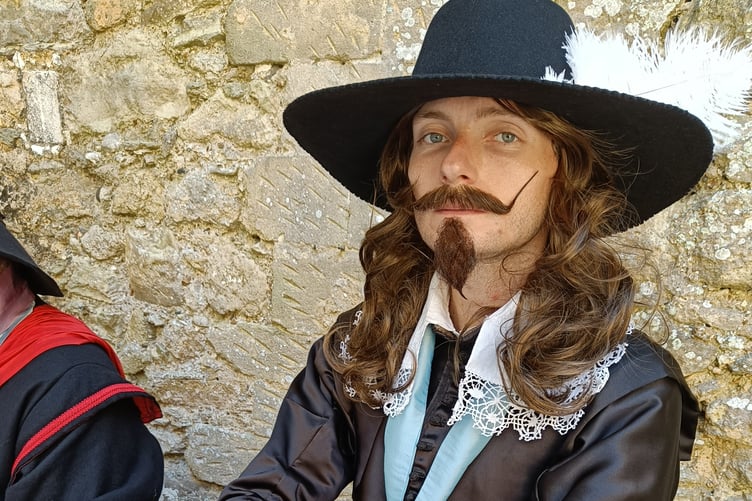 A keen exponent of moustache wax – because battlefield style matters.