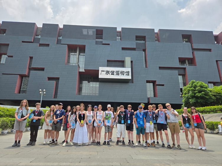 Students from Bohunt School in Liphook explore Chinese culture on their recent Mandarin Excellence Programme trip