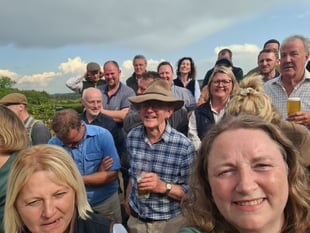 Farmer's wife goes from field to fame in Clarkson beer advert