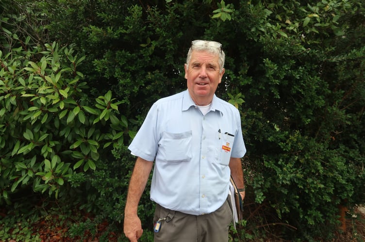Roy Holt, 66, has served as a postman in Godalming for over 40 years and is due to retire later this year