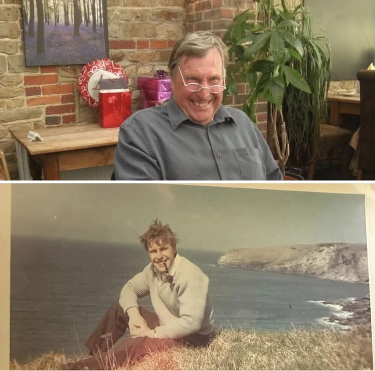 Tash and Jake Cunningham will run from Chiddingfold to Liphook in memory of their grandfather, Michael Potter, known locally as ‘Mick the Brick’