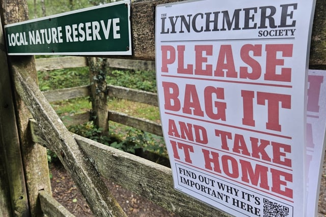 Dog poo threatens rare wildlife at Lynchmere