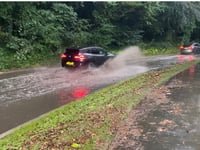 Haslemere Tesco closed and roads flooded following torrential rain