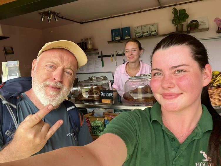 Bill Bailey South Downs Way Cheriton