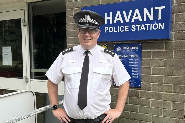 Matt Moss District Commander East Hampshire