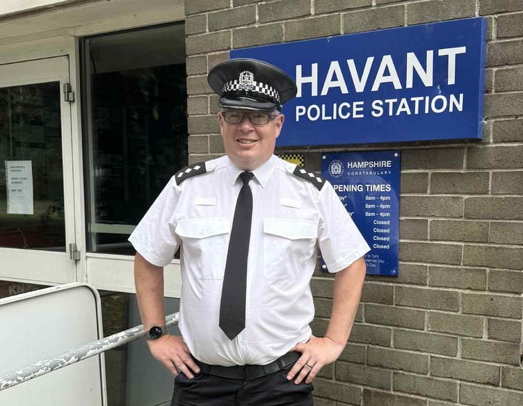 Matt Moss District Commander East Hampshire