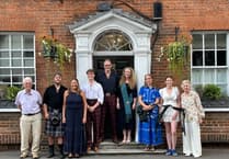 Bethune family return home to a house bearing their name