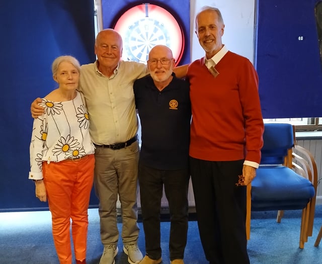 Haslemere Rotary hits the bullseye