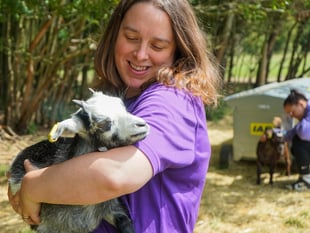 Animal-assisted outreach supports young people with anxiety in Surrey