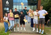 Jumping for joy: Bohunt congratulates sixth formers on A-Level results day