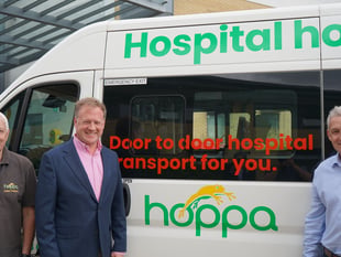 Waverley Hoppa starts service to Frimley Park Hospital