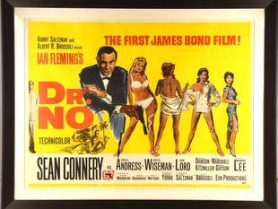 In the picture for movie poster auction