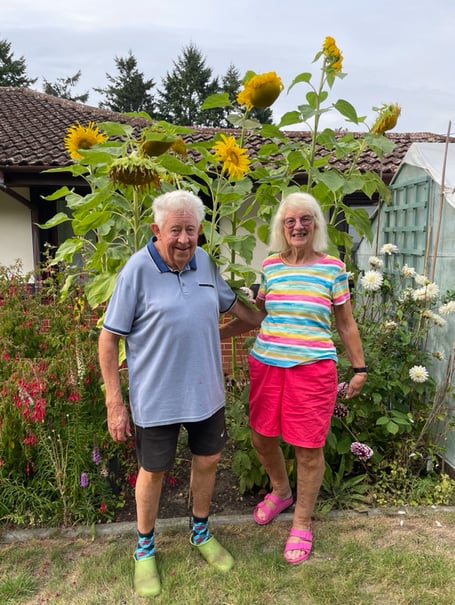 Carol & Keith Tipping winners best collection