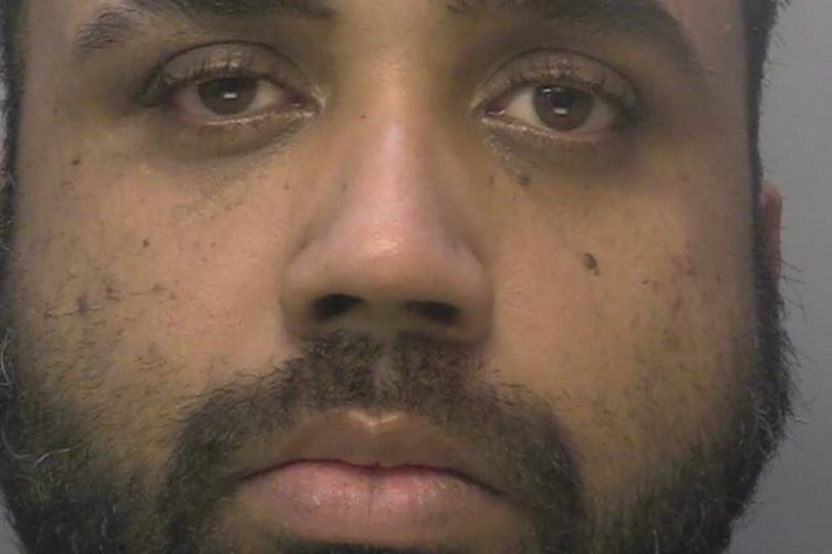 Seth Jones, 40, of Farnham has been jailed for eight years for a vicious attack.